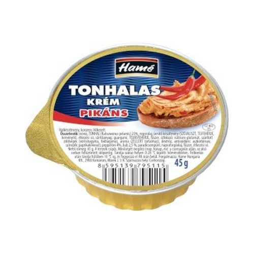 Hamé tonhalas krém pikáns - 45g