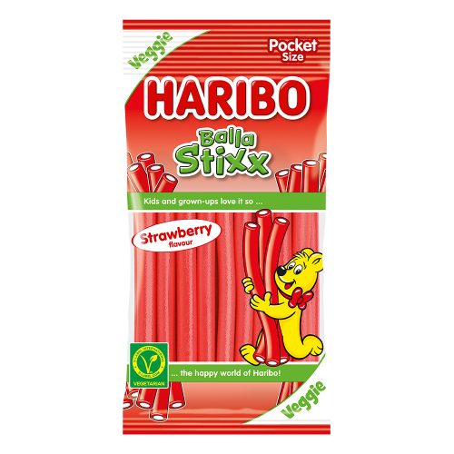 Haribo Balla Stixx eper gumicukor - 80g