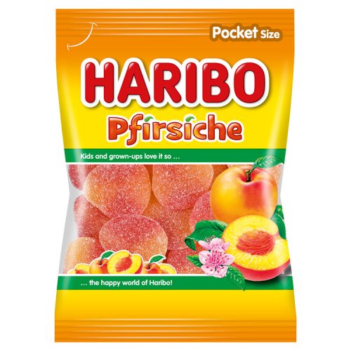 Haribo gumicukor barack - 100g