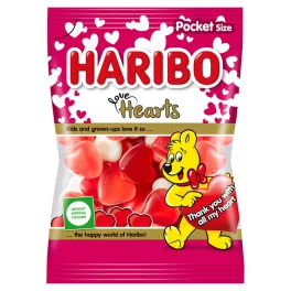 Haribo Love Hearts gumicukor - 100g
