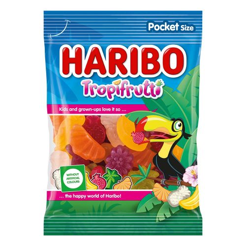 Haribo Tropifrutti gumicukor - 100g