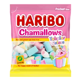 Haribo Chamallow Tubular Colors pillecukor - 90g