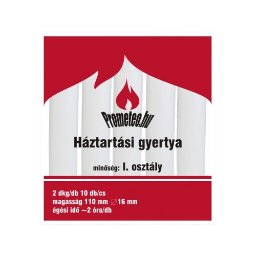 Háztartási gyertya - LA GY2/10