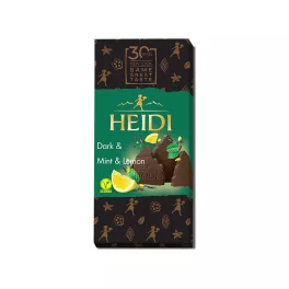 Heidi táblás étcsokoládé citrom mentol - 80g