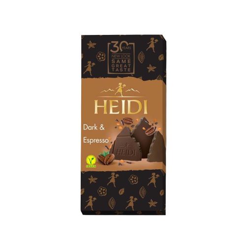Heidi táblás étcsokoládé espresso - 80g