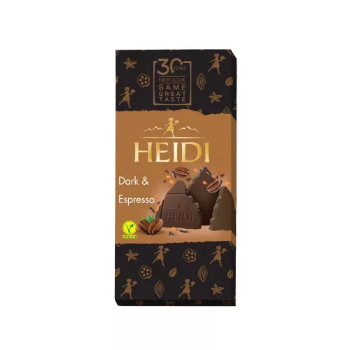 Heidi táblás étcsokoládé espresso - 80g