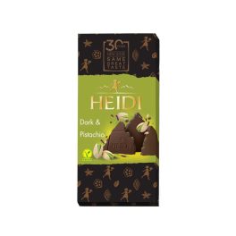 Heidi táblás étcsokoládé pisztáciás - 80g