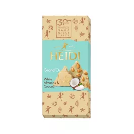   Heidi Grand'Or Fehércsokoládé mandulával és kókusszal - 100g
