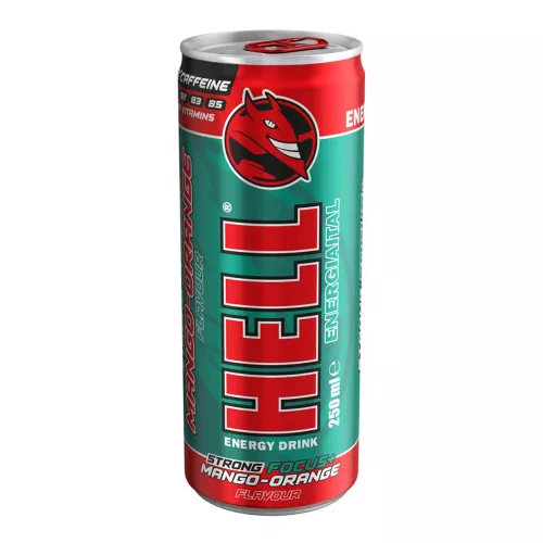 Hell Strong Focus dobozos energiaital  - 250ml DRS