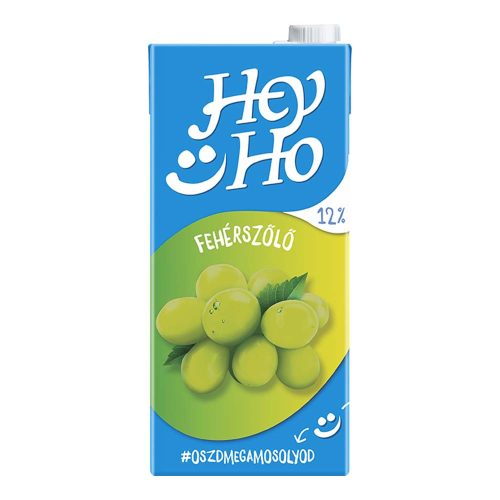Hey-ho Fehérszőlő ízű gyümölcslé 12% - 1000ml