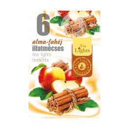 Illatos teamécses alma-fahéj - 6db