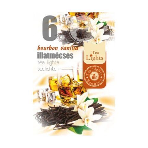 Teamécses bourbon vanília - 6 db