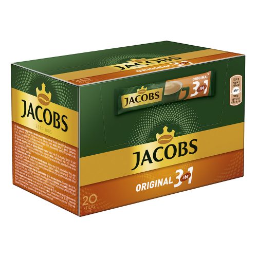 Jacobs 3in1 instant kávé dobozos - 304g