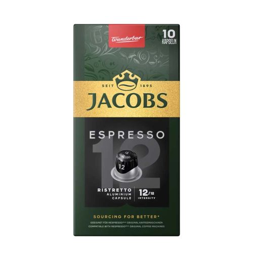 Jacobs espresso 12 ristretto kapszula - 52g