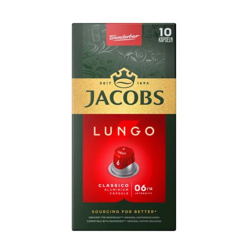 Jacobs lungo 6 classico kapszula - 52g