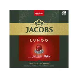 Jacobs kapszula Lungo 6 Classic 20db - 104g