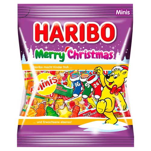 Haribo karácsonyi gumicukor Merry Christmas - 250g