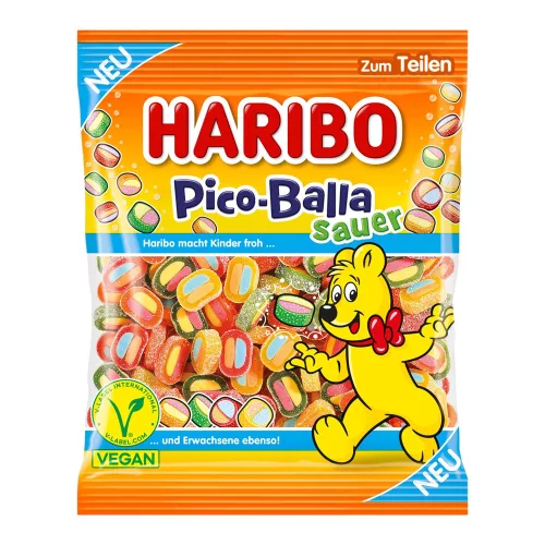 Haribo Pico-Balla savanyú gumicukor  - 160g