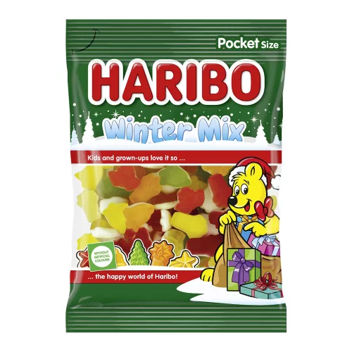 Haribo Wintermix gumicukor - 80g