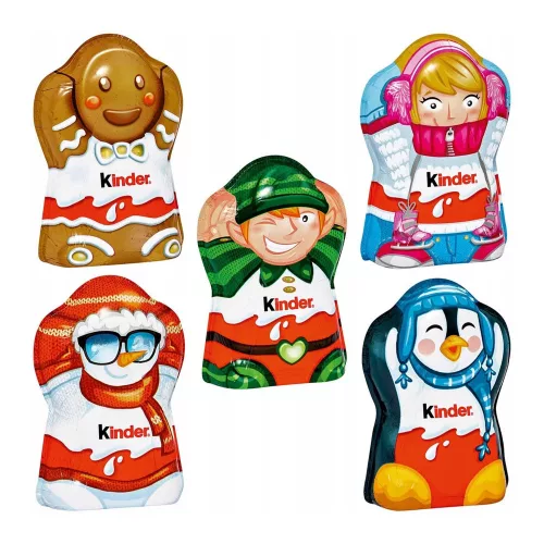 Kinder üreges tejcsokoládé figurák - 35 g