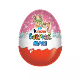 Kinder maxi tojás karácsonyi pink - 100 g