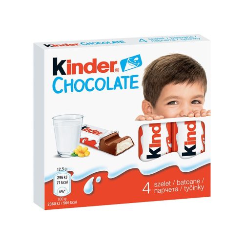 Kinder tejcsokoládé szelet T4 - 50g