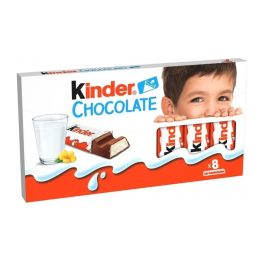Kinder tejcsokoládé szelet T8 - 100g