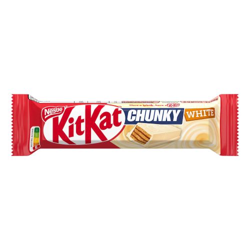 KitKat Chunky ropogós töltött ostya fehér masszában - 40 g