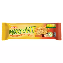   Győri Korpovit ropogós,édes keksz teljes kiőrlésű gabonával,magokkal - 174g