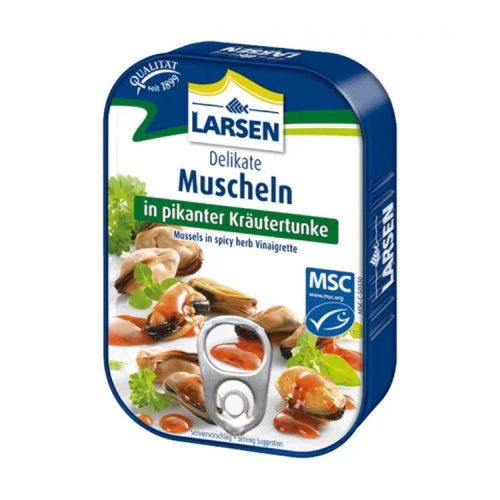 Larsen kagyló fűszeres pácban - 110g