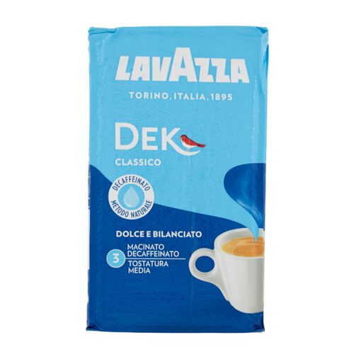Lavazza Crema Gusto koffeinmentes őrölt kávé - 250g