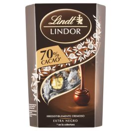   Lindor 70% kakaótartalmú étcsokoládé pralinék lágyan töltelék - 200g