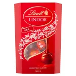 Lindor tejcsokoládé pralinék lágyan olvadó töltelékkel - 200g