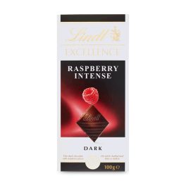 Lindt Excellence málnás étcsokoládé - 100g