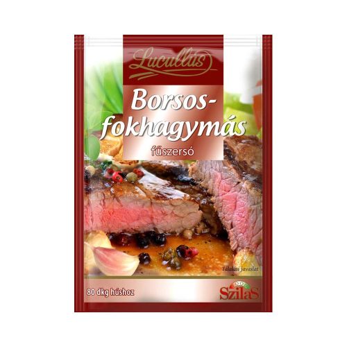 Lucullus borsos-fokhagyma fűszersó - 28g