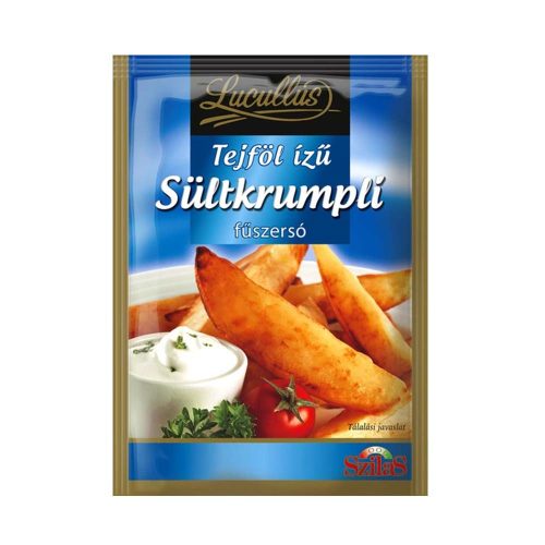 Lucullus tejföl ízű sültkrumpli fűszersó - 25g