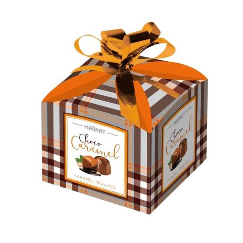 Magnat desszert dobozka karamell krémmel és mogyoróval - 40g