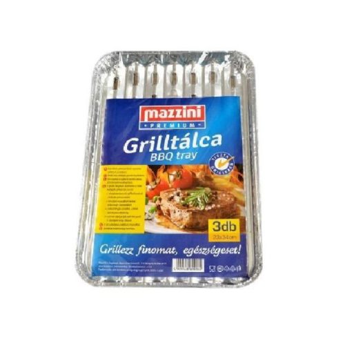 Mazzini grilltálca - 3db