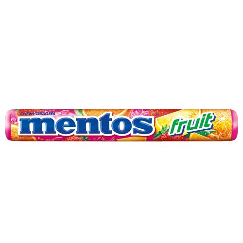 Mentos cukorka gyümölcsös - 38 g