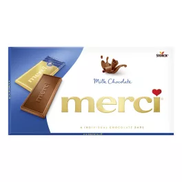 Merci táblás tejcsokoládé - 100g