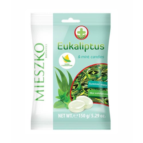 Mieszko eukaliptusz cukorka - 150g