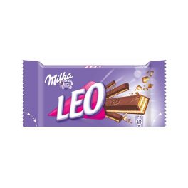   Milka Leo alpesi tejcsokival bevont, lágy krémmel töltött ostya - 33,3g