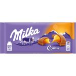 Milka alpesi tejcsokoládé karamellás töltelékkel - 100g