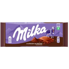    Milka alpesi tejcsokoládé habosított kakaós töltelékkel - 100g