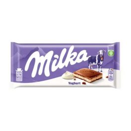 Milka alpesi tejcsokoládé joghurtos krémtöltelék - 100g