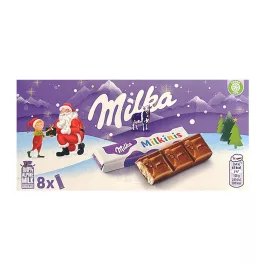   Milka Milkinis alpesi tejcsokoládé tejes krémmel töltve 8 x 10,94 g - 87,5g