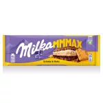 Milka alpesi tejcsokoládé kakaós-tejes krémtöltelékkel és keksszel - 300g