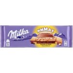 Milka alpesi tejcsokoládé kakaós-tejes krémtöltelékkel és keksszel - 300g