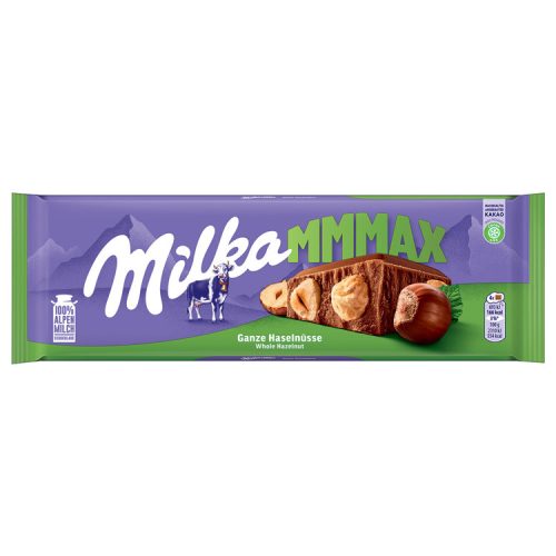 Milka egészmogyorós táblás csokoládé - 250g