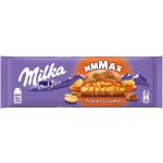Milka földimogyorós-karamellás tejcsokoládé földimogyi darabok, rizs - 276g